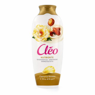 Gel de dus Cleo nutritiv cu camelie aurie si ulei de argan 750 ml
