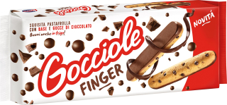 Biscuiti Pavesi "Gocciole finger" cu ciocolata 120 gr
