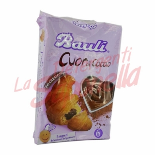 Cornuri Bauli cu cacao 300 gr-6 bucati