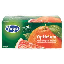 Suc Yoga cu portocale rosii italiene fara gluten 3*200 ml   