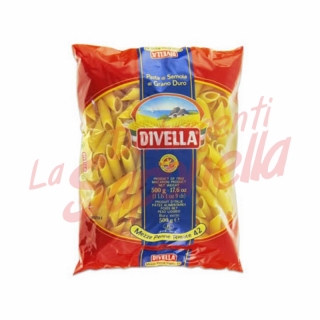 Paste Divella "Mezze Penne Rigate" Nr. 42 -500 gr