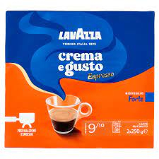 Cafea macinata Lavazza Crema E Gusto Espresso-gust puternic 2X250 gr