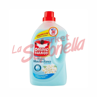 Detergent lichid Omino Bianco cu musc alb 1500ml-30 spalari