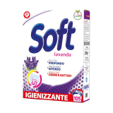 Detergent pulbere rufe Soft cu lavanda 5.250kg –105 spalari 
