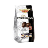 Oua de ciocolata Novi cu ciocolata fondanta extra amara 72%cacao 160 gr