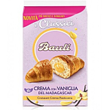 Cornuri Bauli cu crema de vanilie 300 gr-6 bucati