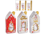 Cutie cadou "Snowholiday"cu crema maini si pila unghii(diverse arome) 40ml