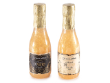 Gel de dus cu sclipici"Amante Di Vino"in sticla de sampanie
