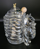 Recipient miere cristal Bohemia