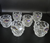  Set pahare espresso cristal Bohemia - Morris- 6 buc