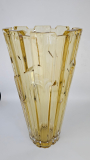 Vaza cristalin Bohemia Bolero Amber -30cm
