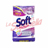 Detergent pulbere cu lavanda Soft – 4.680 kg – 78 spalari 