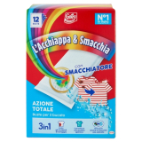 Plicuri Grey 3 in1 de indepartare a petelor si captare a culorilor pentru haine colorate 360 g-12 plicuri