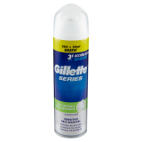 Gel de barba Gillette 3x piele sensibila cu Aloe-250 ml