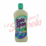 Detergent Spic&Span parfumat pentru toata casa cu marsiglia si musc alb 1000 ml