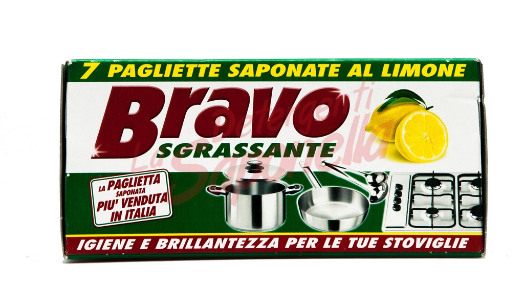 Bureti Bravo cu sapun-aroma lamaie 7 bucati