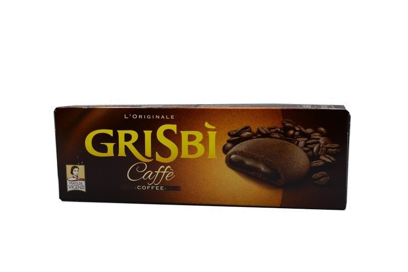 Biscuiti Grisbi cu crema de cafea 135gr