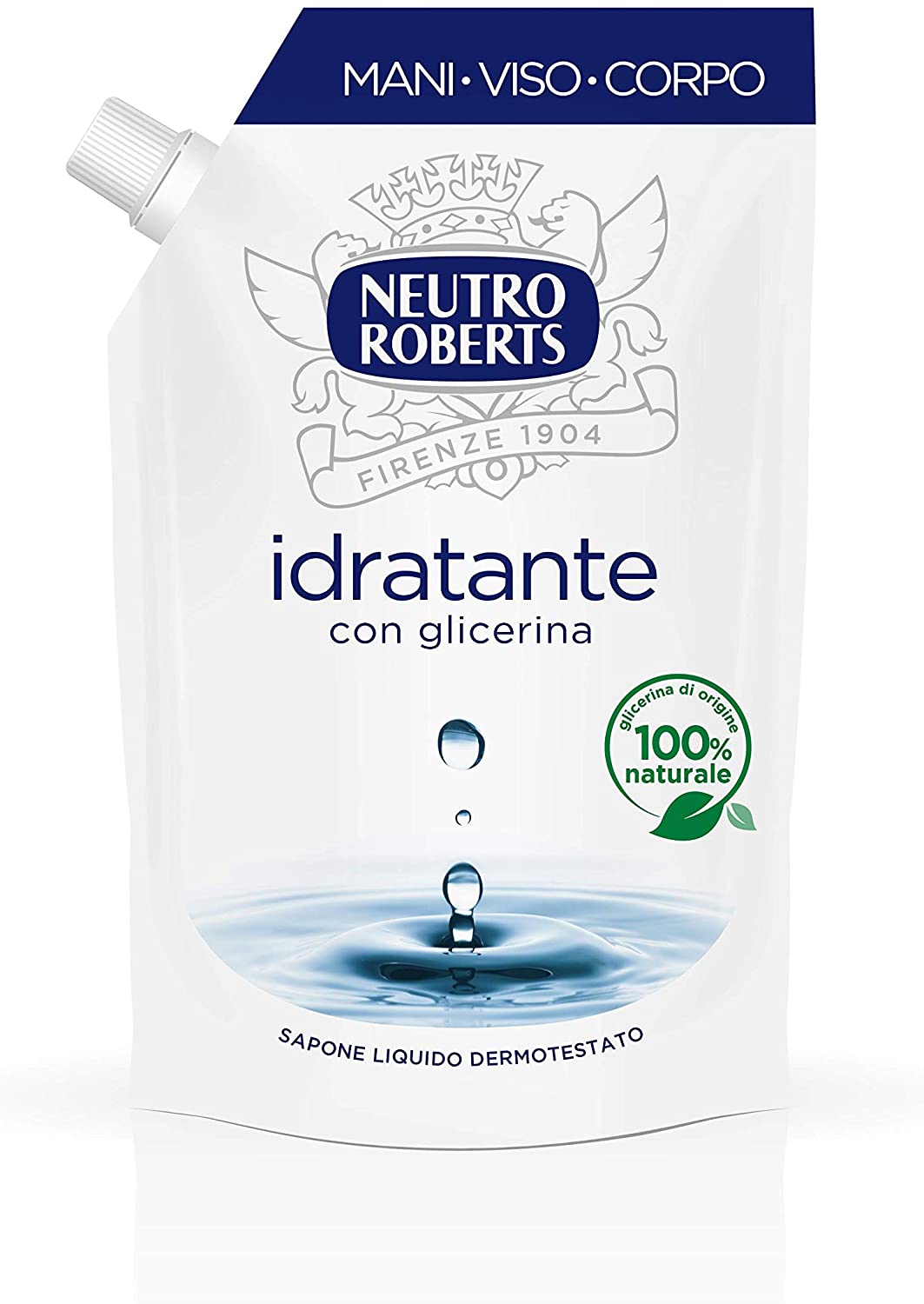 Sapun lichid rezerva Neutro Roberts hidratant cu glicerina 400ml