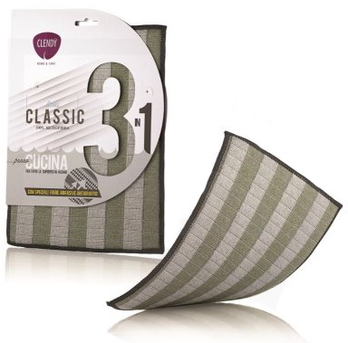 Laveta bucatarie 3in1 Clendy Classic pentru toate suprafetele din inox
