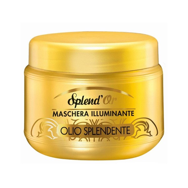 Masca iluminatoare Splend’or  cu ulei de Macadamia si migdale 500 ml 