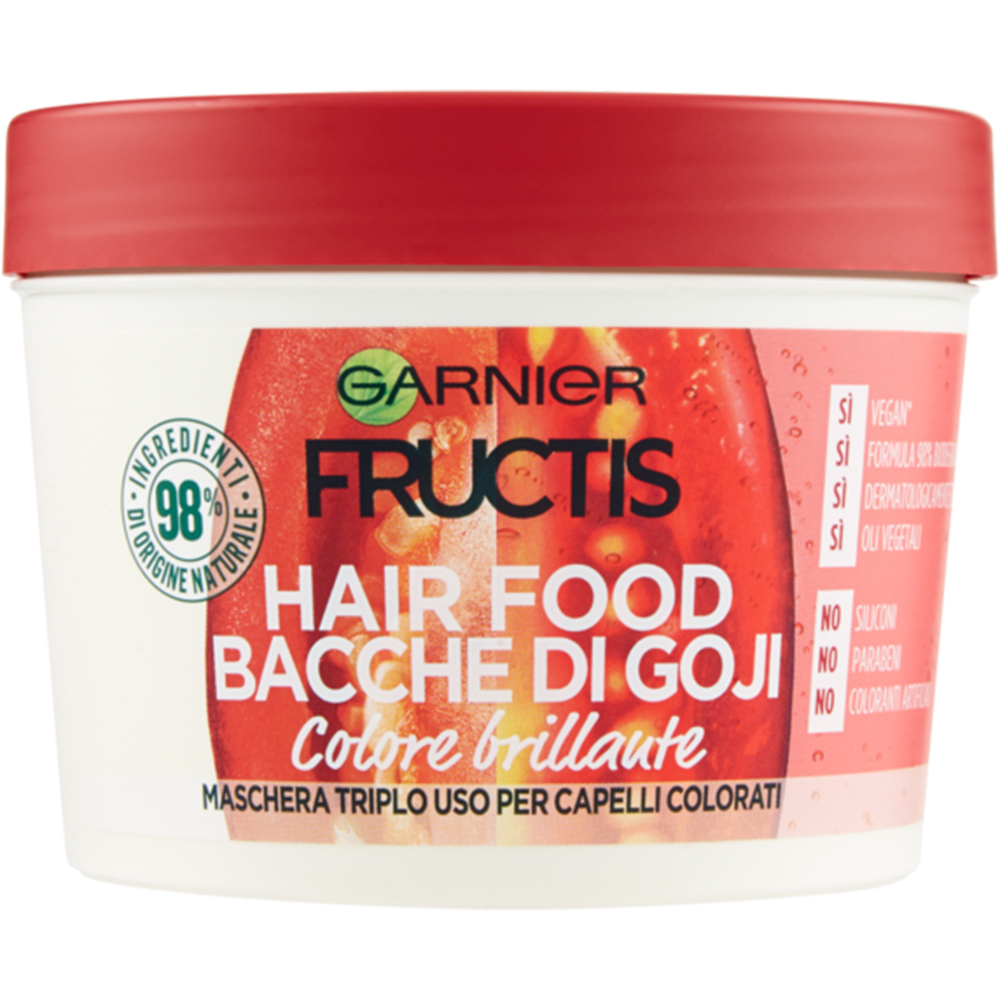 Masca 3 actiuni Garnier fructis cu fructe goji  390 ml 