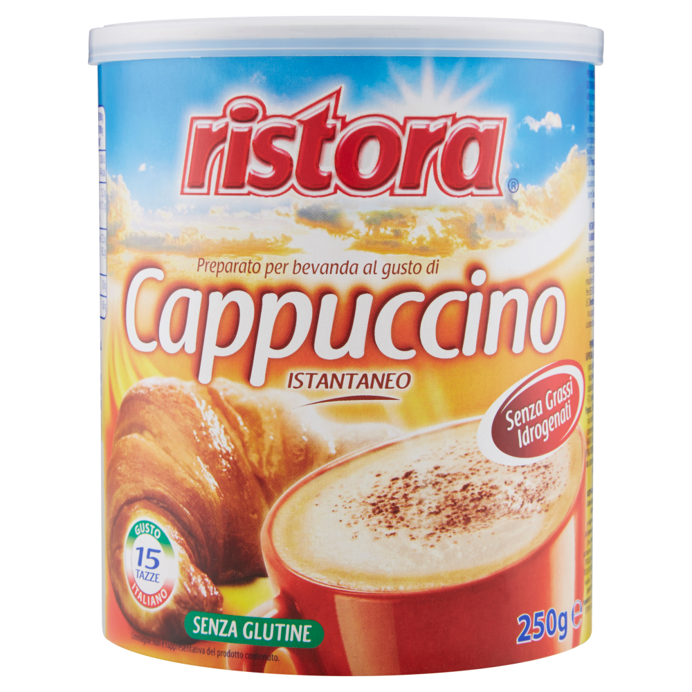 Cappuccino solubil Ristora fara gluten 250 g 