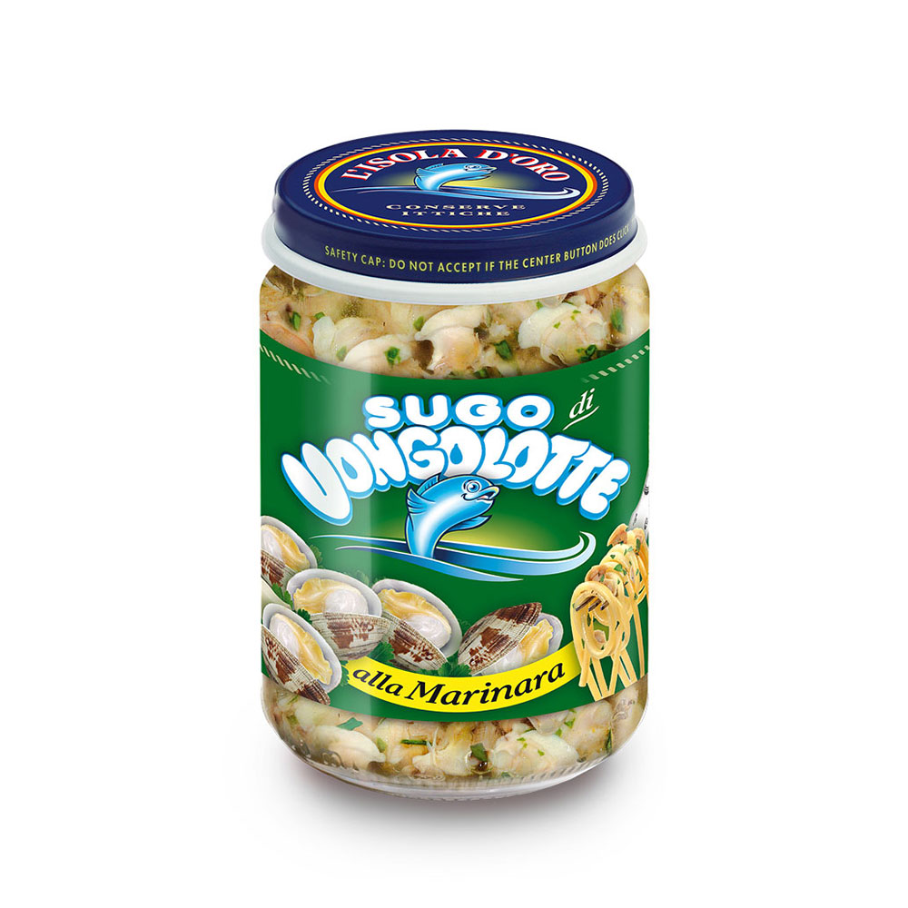 Vongole L'isola D'oro in sos natural 130 g 