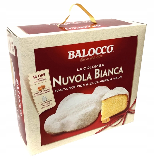 Colomba Balocco "Nuvola Bianca" 750 gr