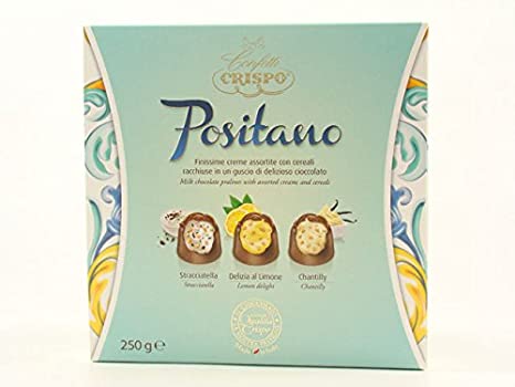 Praline asortate Crispo "Positano"cu cereale 250gr