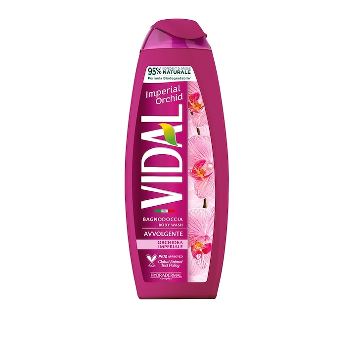 Gel de Dus Vidal cu orhidee imperiala 500 ml
