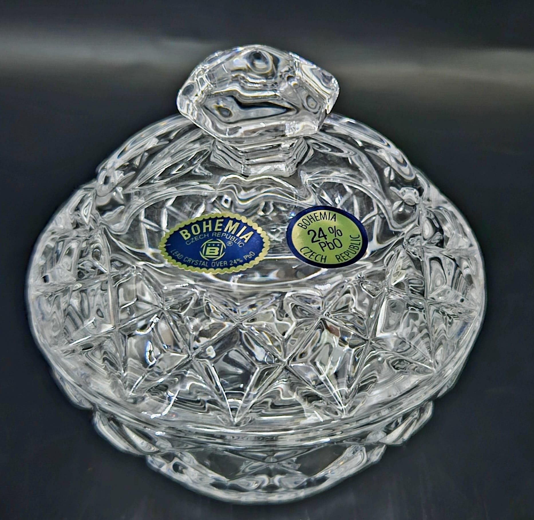 Caseta madison din cristal de Bohemia