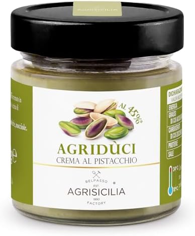 Crema tartinabila Agrisicilia Agriduci 45% fistic 200gr