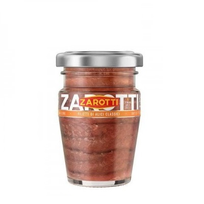 Fileuri de ansoa Zarotti in ulei de floarea soarelui 80g