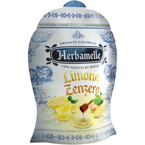 Bomboane Herbamelle cu lamaie si ghimbir 75g