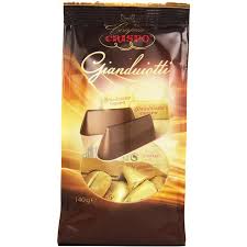 Praline Crispo gianduiotti cu lapte si alune 140g