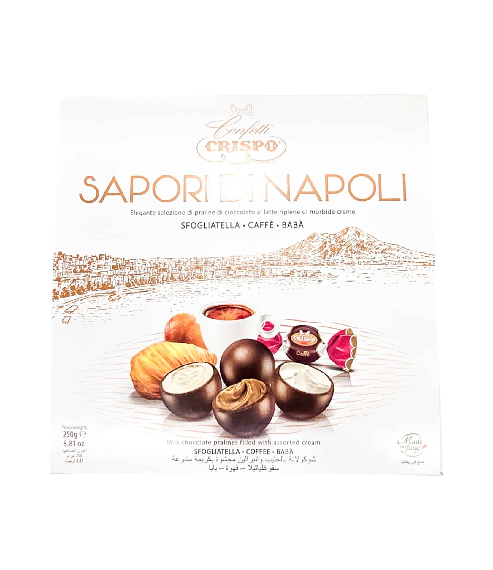 Praline Crispo Napoli Sfogliatella cu cafea 250g