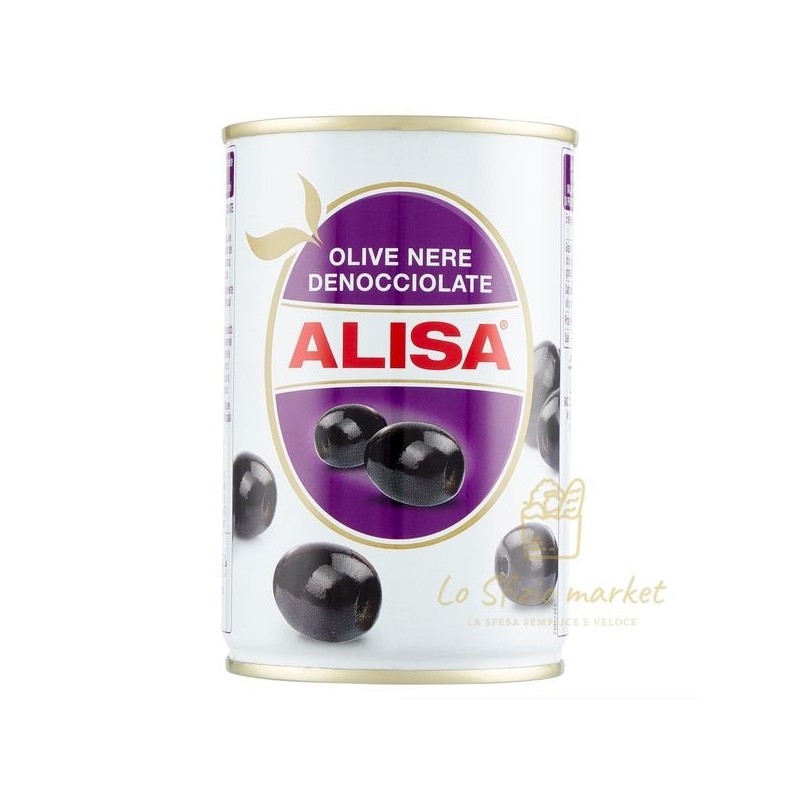 Masline negre Alisa fara samburi 280 gr