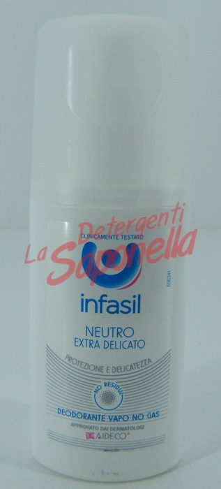Antiperspirant Infasil spray fara gaz extra delicat 70 ml