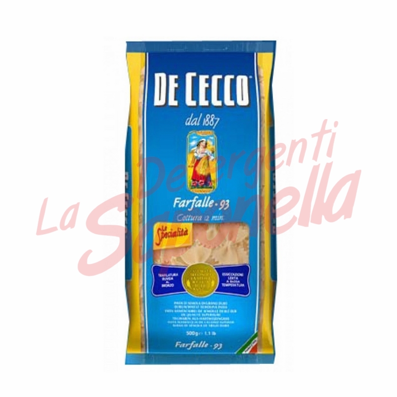 Paste De Cecco "Farfalle" Nr.93-500 gr