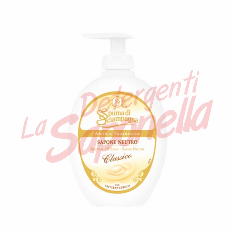 Sapun lichid Spuma di Sciampagna neutru antibacterian clasic 250 ml