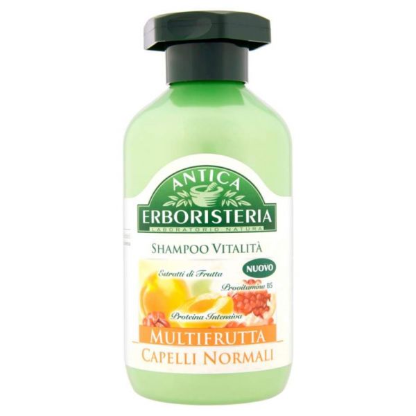 Sampon Antica Erboristeria vitalizant multifructe pentru par normal 250 ml