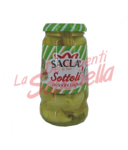 Anghinare Sacla in ulei de floarea soarelui 285 gr
