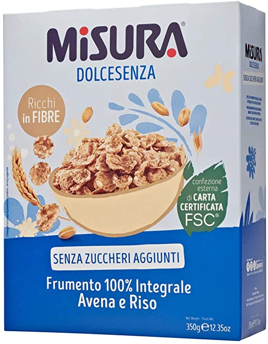 Cereale Misura integrale cu ovaz si orez fara zahar 350gr