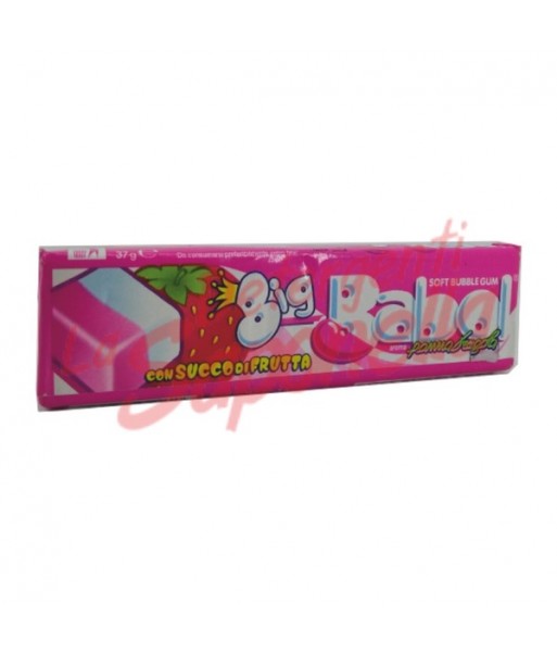 Guma de mestecat Big Babol cu smantana si capsuni 37 gr