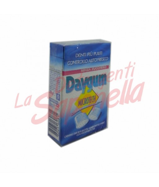 Guma de mestecat Daygum fara zahar cu microparticule 30 gr