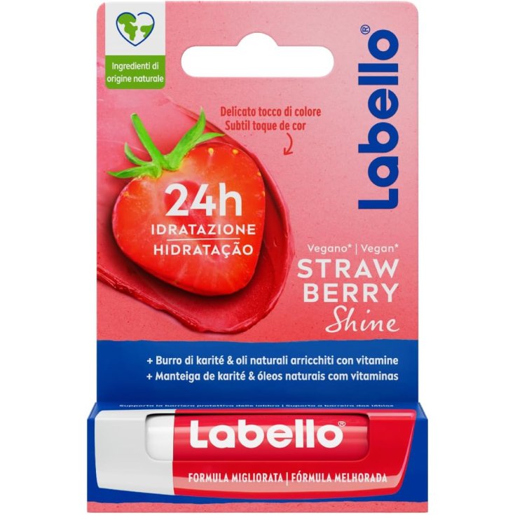 Balsam de buze Labello aroma de capsuni 4,8 gr