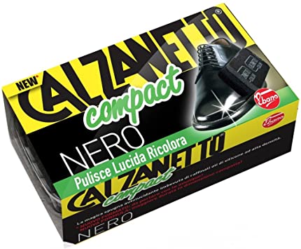 Burete auto-lustruirea incaltamintei Calzanetto negru