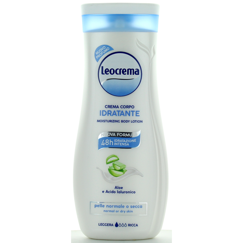 Crema de corp Leocrema hidratanta cu aloe si acid hialuronic 250ml