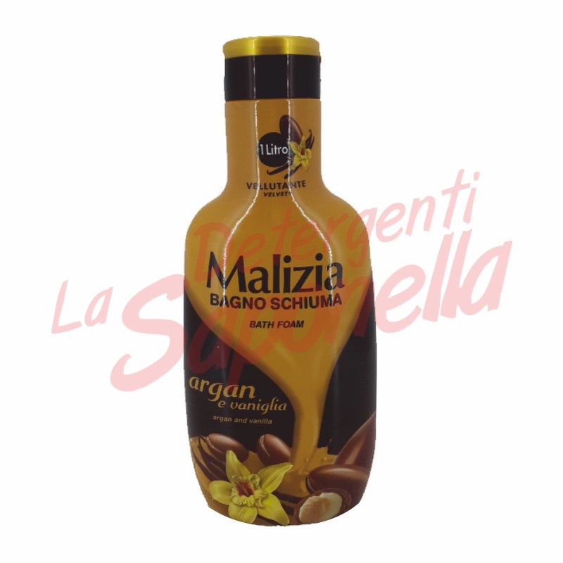 Spuma de baie Malizia cu argan si vanilie 1000 ml