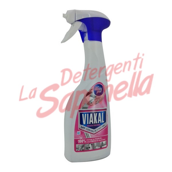 Spray anticalcar Viakal cu parfum proaspat-470 ml